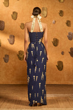 Navy Blue Cherry Vine Fusion Set