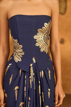 Navy Blue Cherry Vine Fusion Set