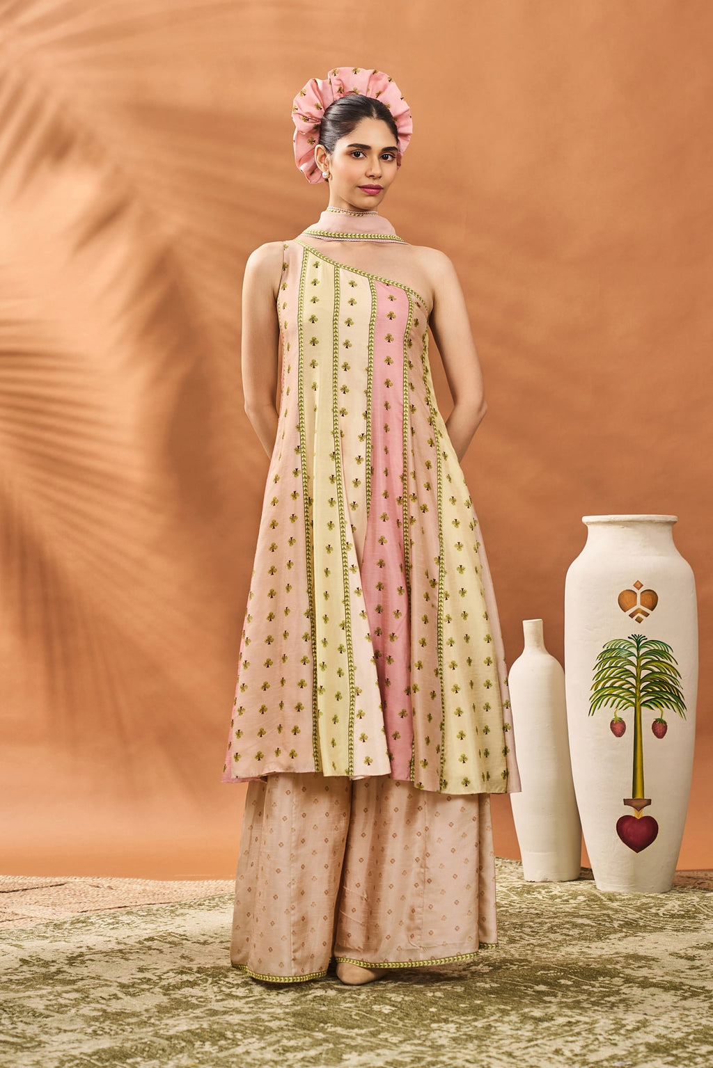 Sorbet Petal Play Anarkali Set