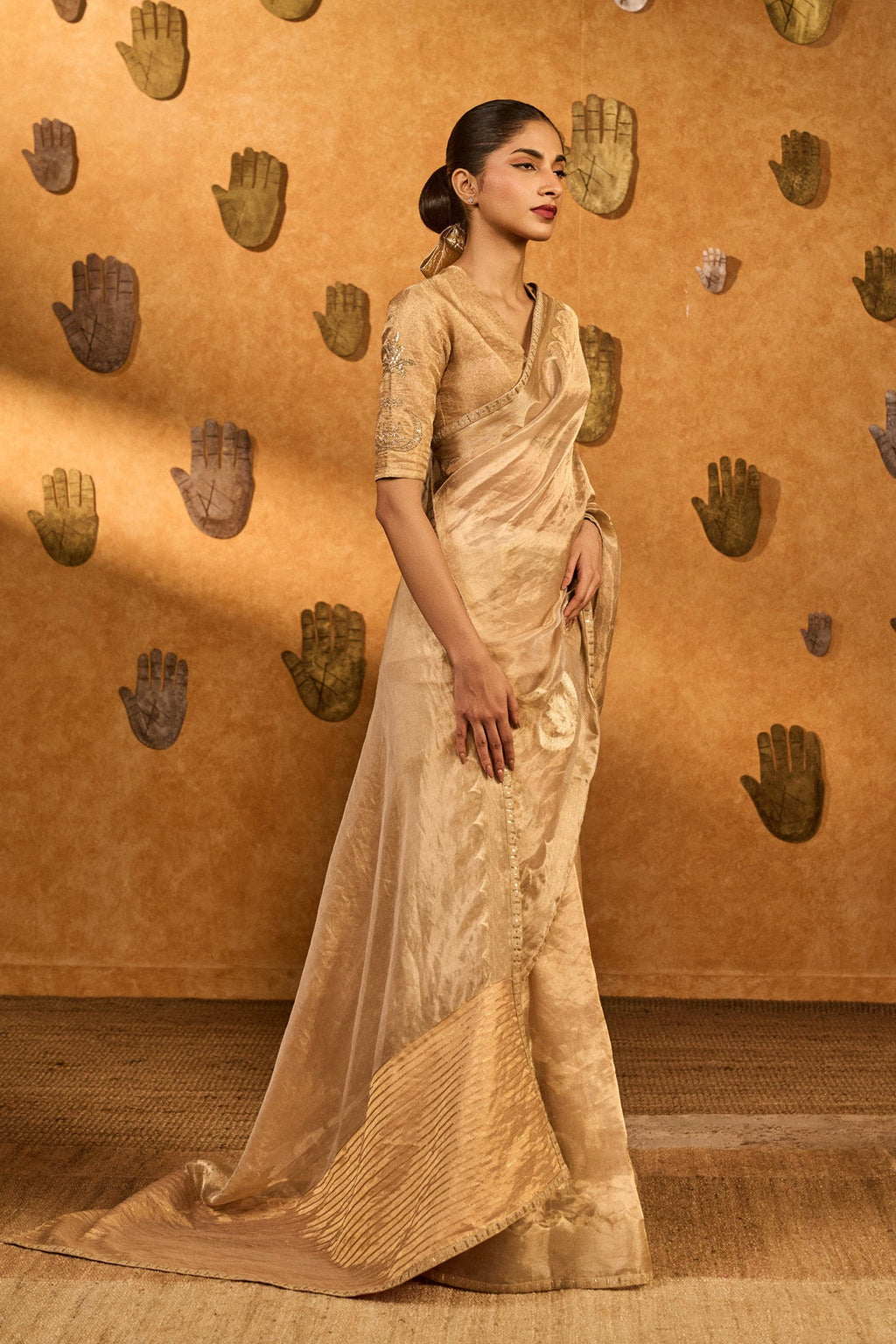 Tissue Coco Saree