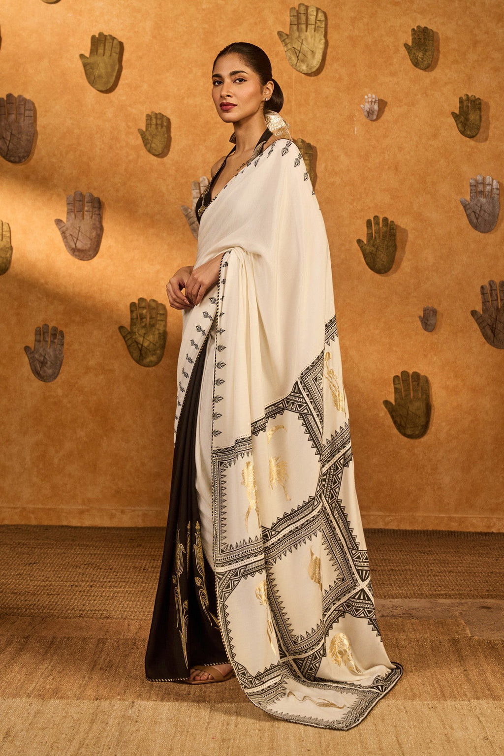 Print Paradox Saree