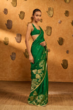Green Zen Saree