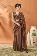 Mocha Mosaic Saree
