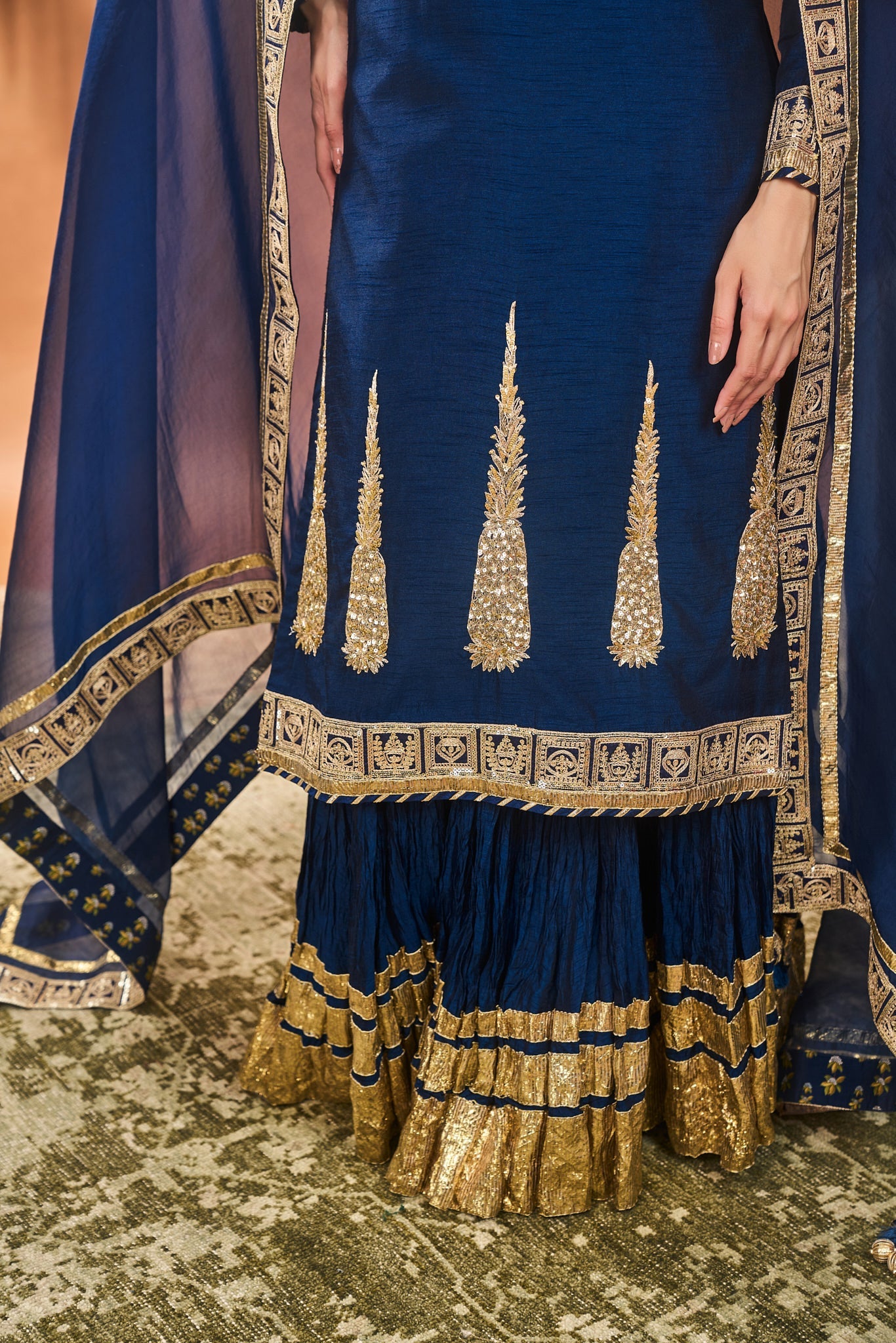 Blue Pixie Dust Kurta Set