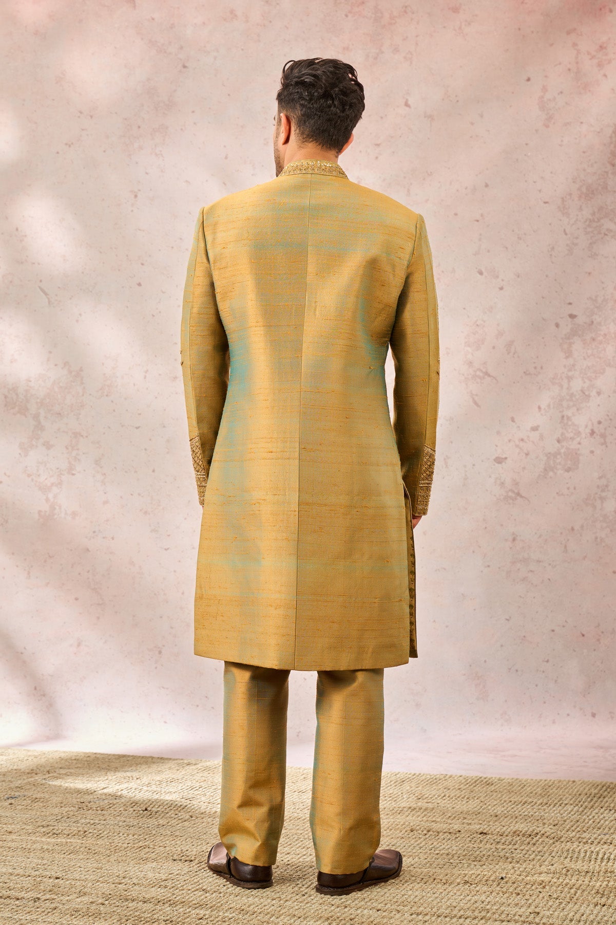 The Kesar Varak Sherwani Set