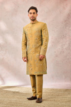 The Kesar Varak Sherwani Set
