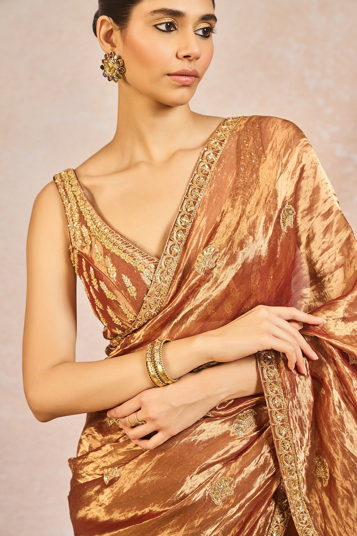 'Zard Sitara' Saree