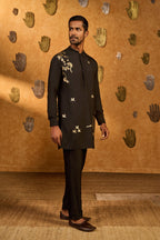 Black Crane Dawn Kurta Set