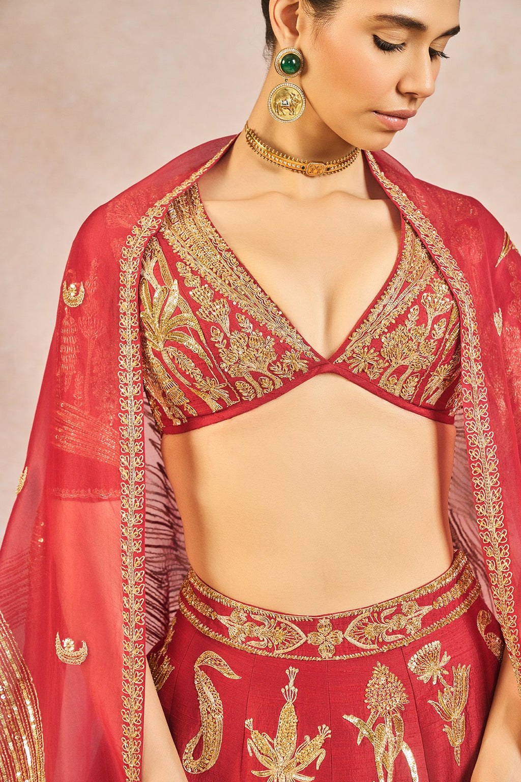 The 'Dhadkan' Lehenga