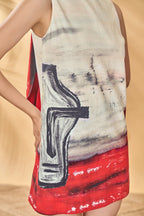 Half Seen Shift Dress