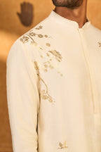 Ivory Crane Dawn Kurta Set