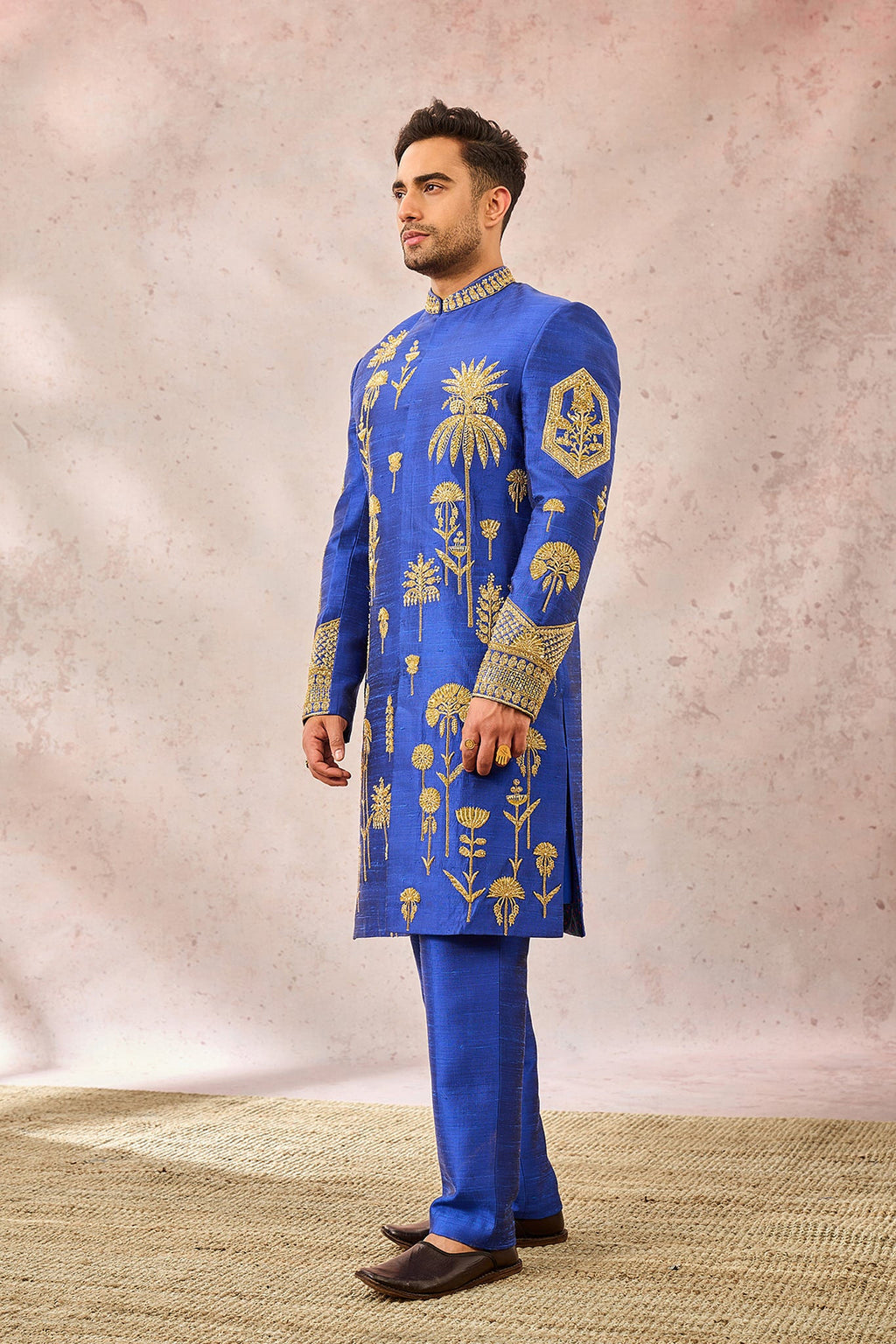 The Neel Bahar Sherwani Set