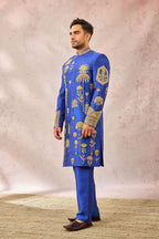 The Neel Bahar Sherwani Set