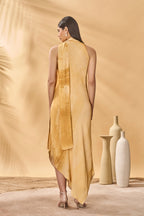 Earthern Echos Halter Dress