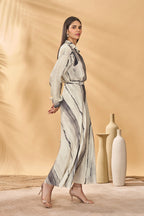 Moonlit Faces Skirt Set