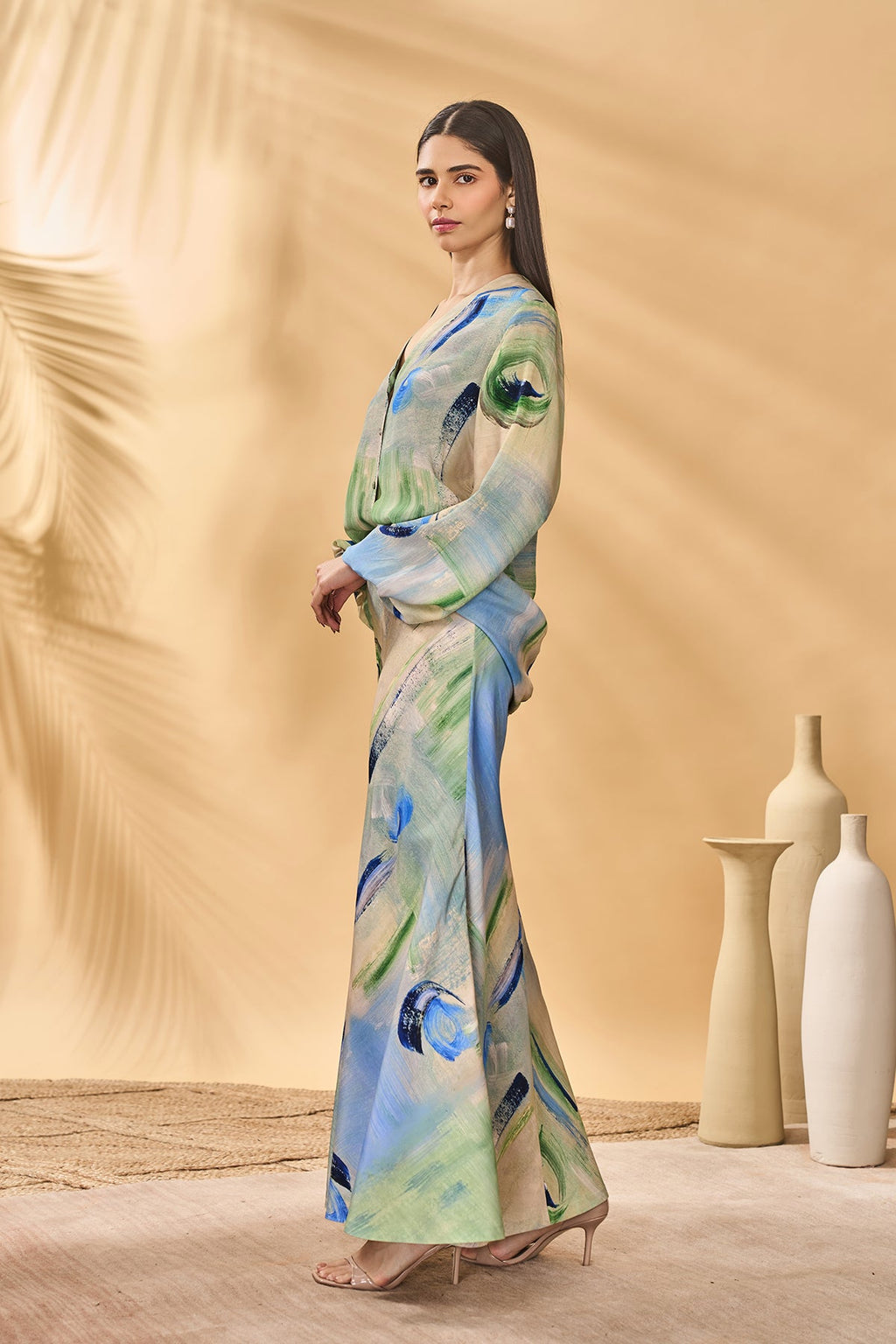 Whirl Wind Trumpet Skirt Set