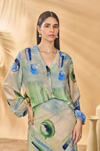 Whirl Wind Trumpet Skirt Set