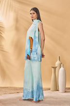 Blue Lost In Space Set Tunic Set