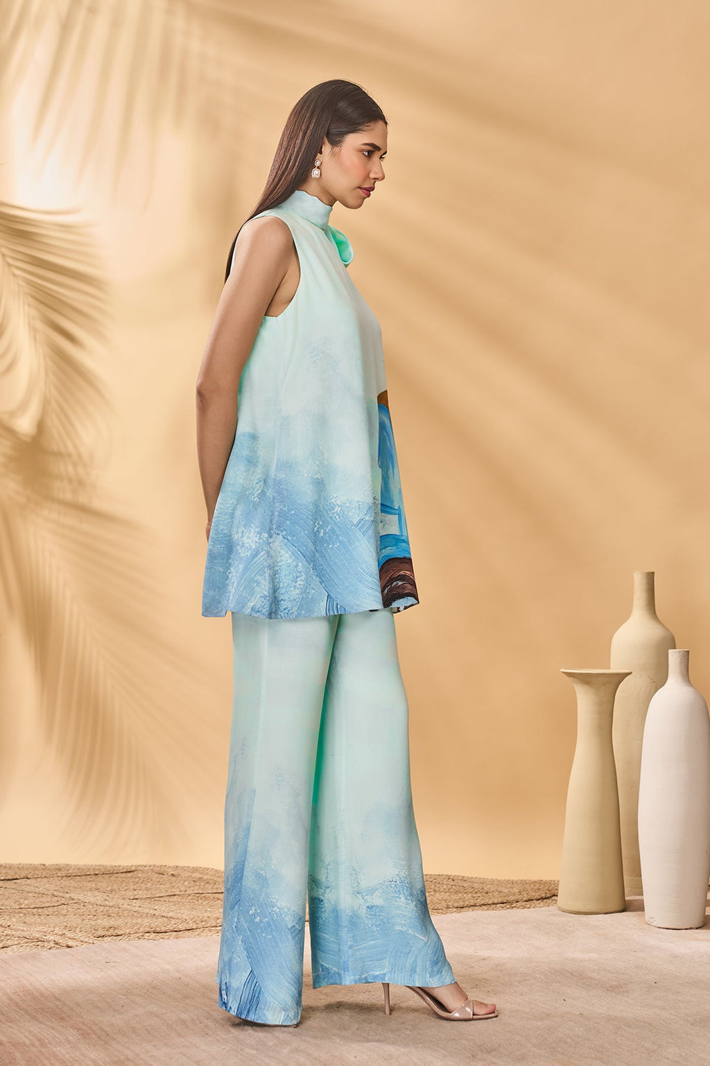 Blue Lost In Space Set Tunic Set