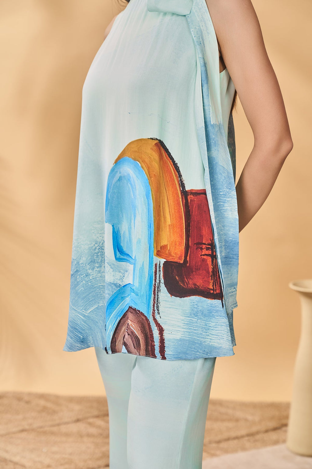 Blue Lost In Space Set Tunic Set