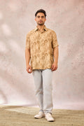 Beige Midnight Maze Shirt