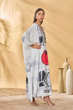 White Noise Kaftan