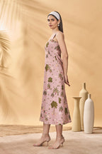 Pink Pirouette Picnic Midi Dress