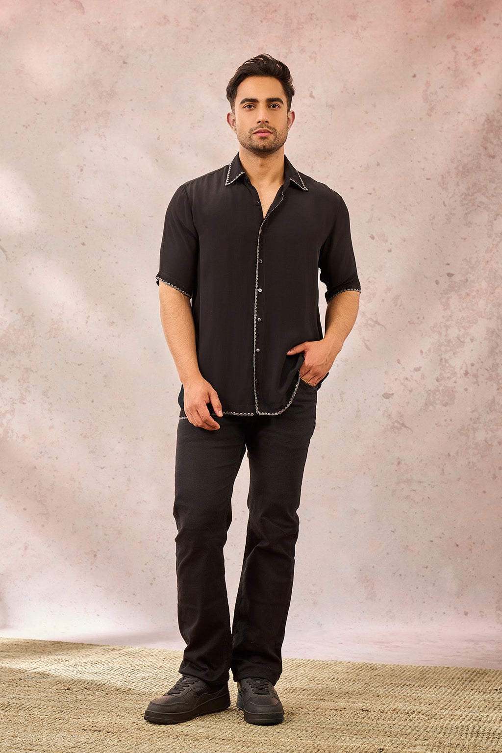 Black Midnight Imprint Shirt