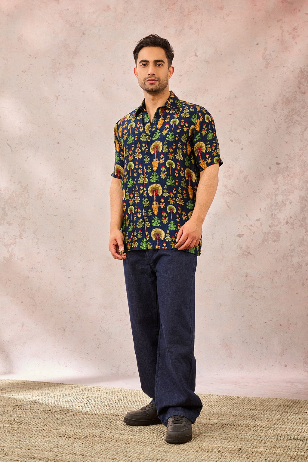 Blue Nomadic Tribe Shirt