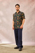 Blue Nomadic Tribe Shirt