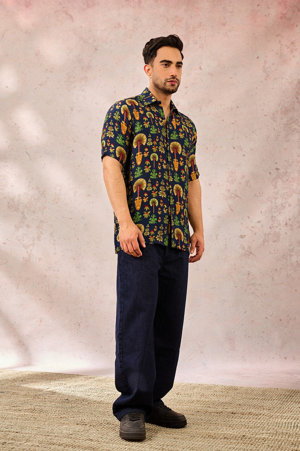 Blue Nomadic Tribe Shirt