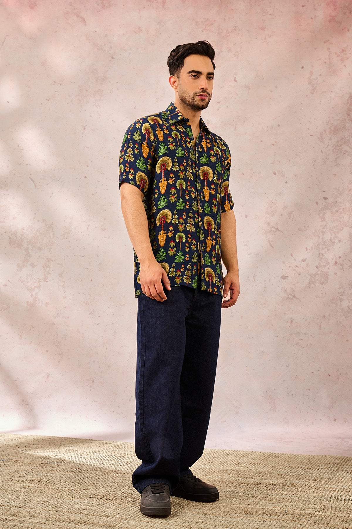 Blue Nomadic Tribe Shirt