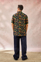 Blue Nomadic Tribe Shirt