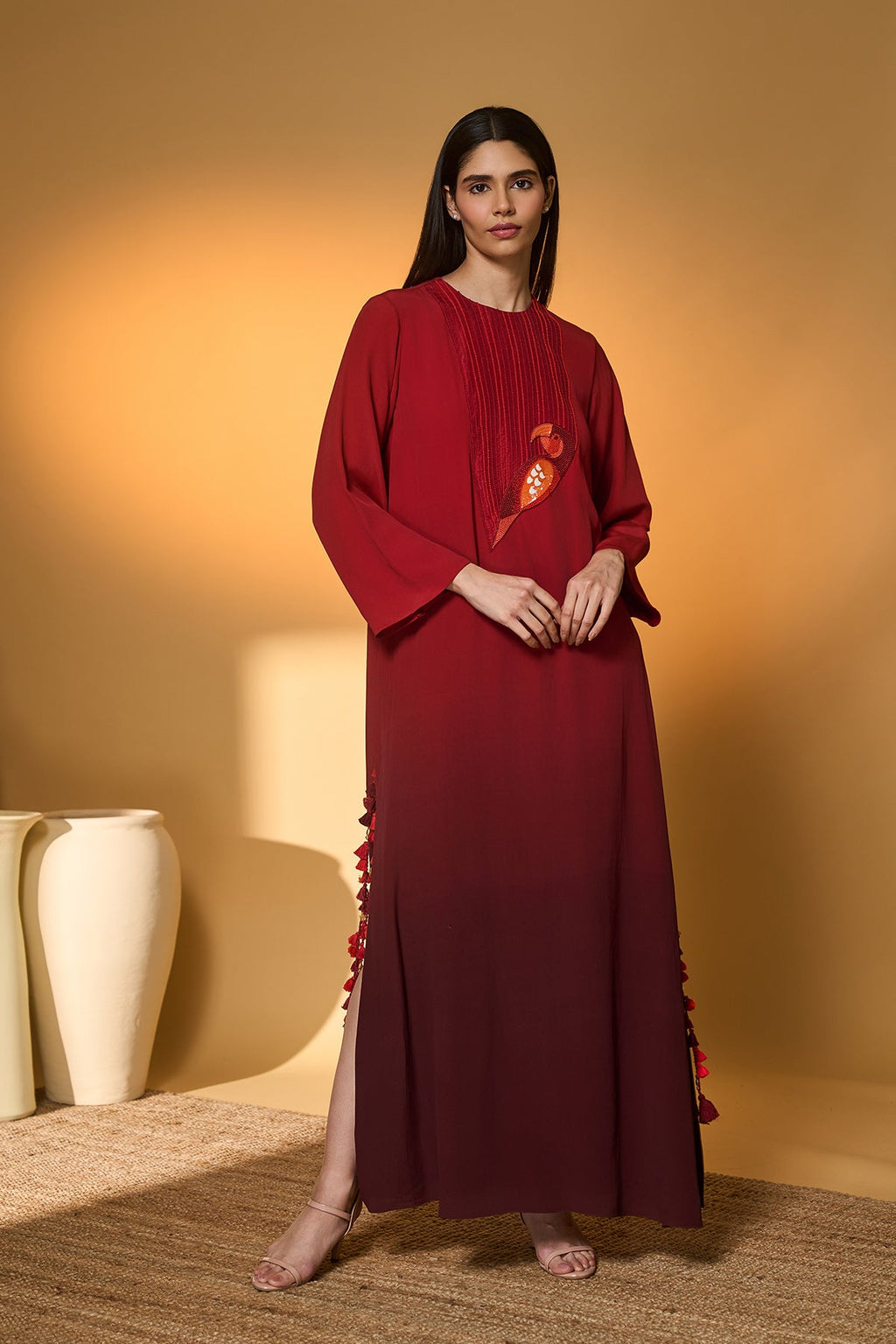 Scarletwing Flock Kaftan