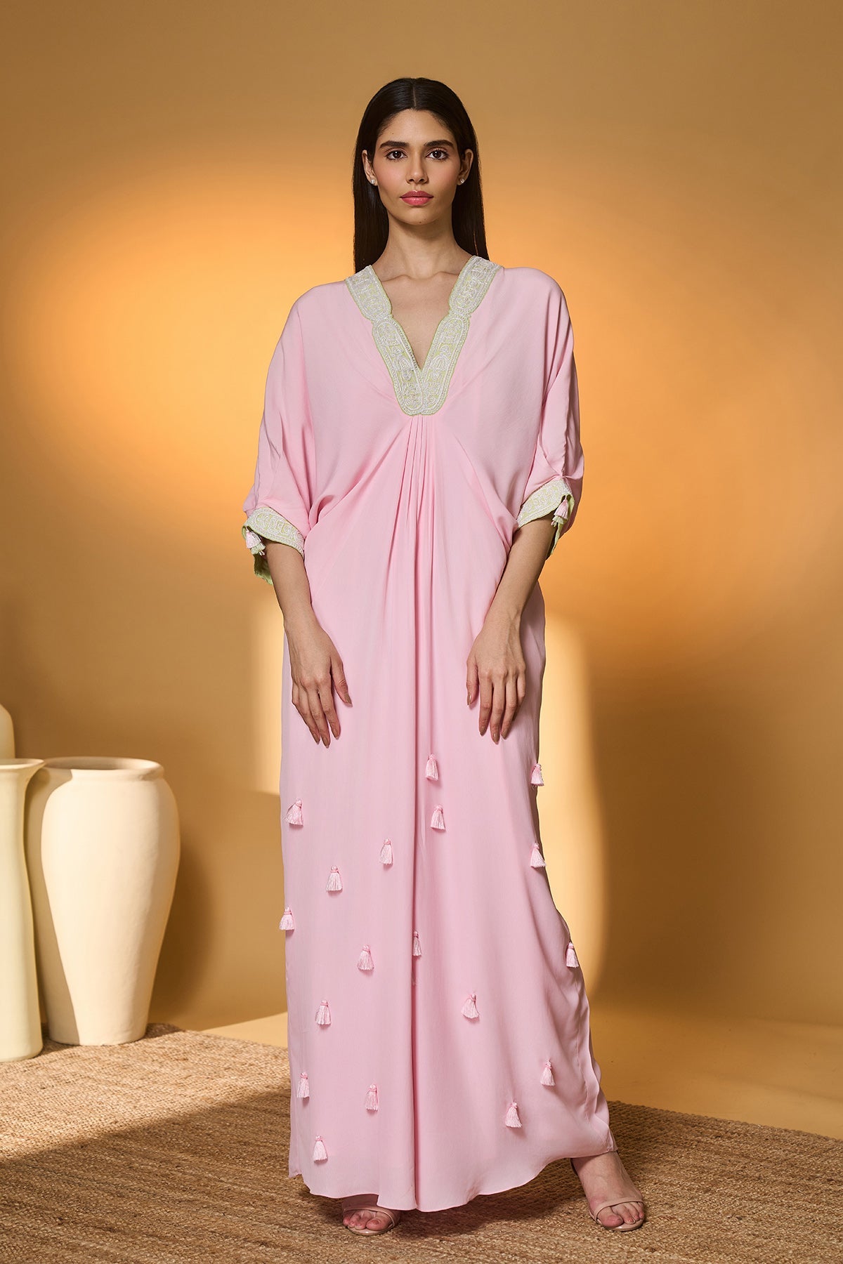 Blush Breeze Kaftan