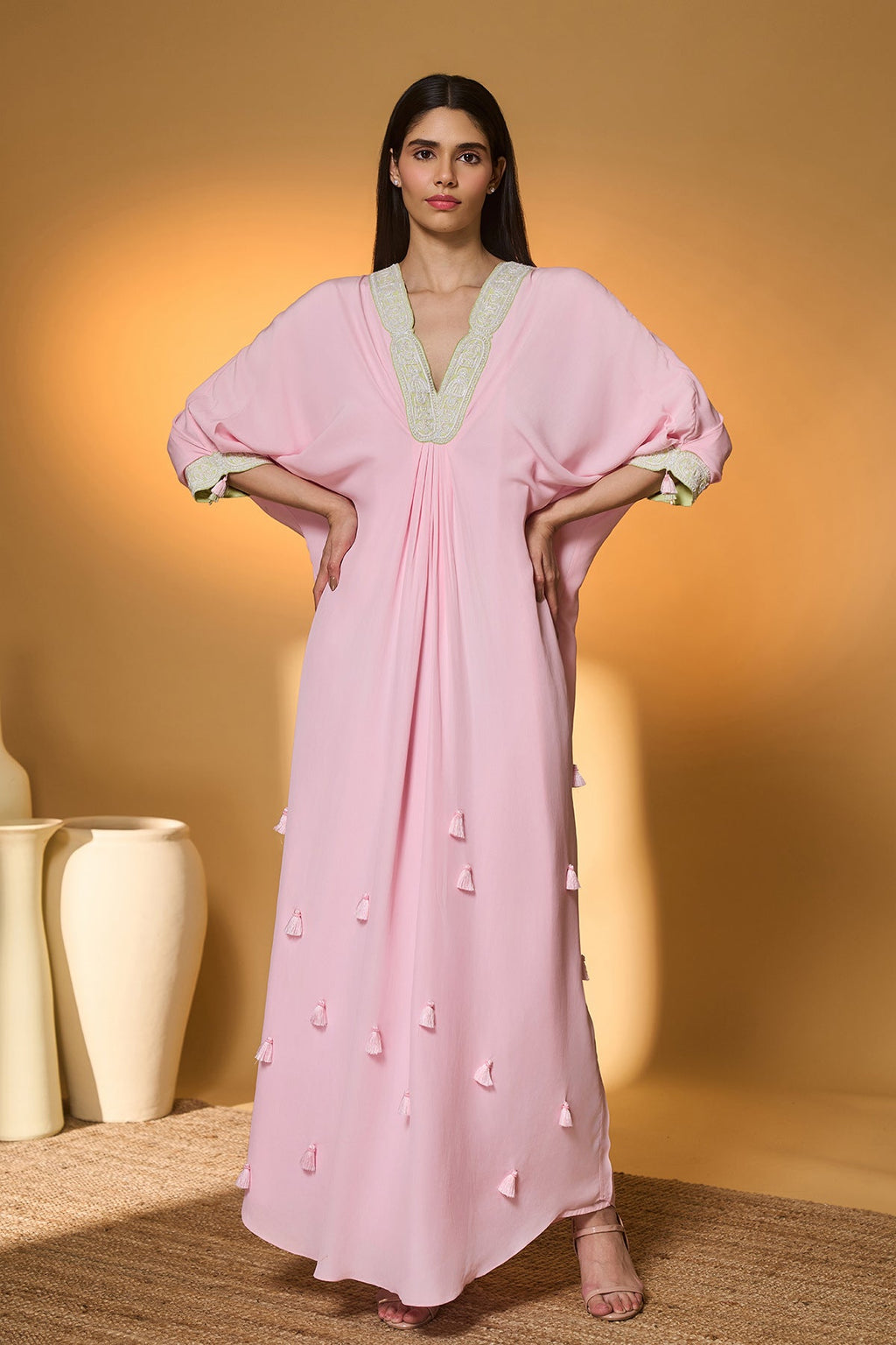 Blush Breeze Kaftan