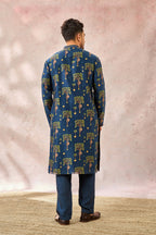 Indigo Wildscape Kurta