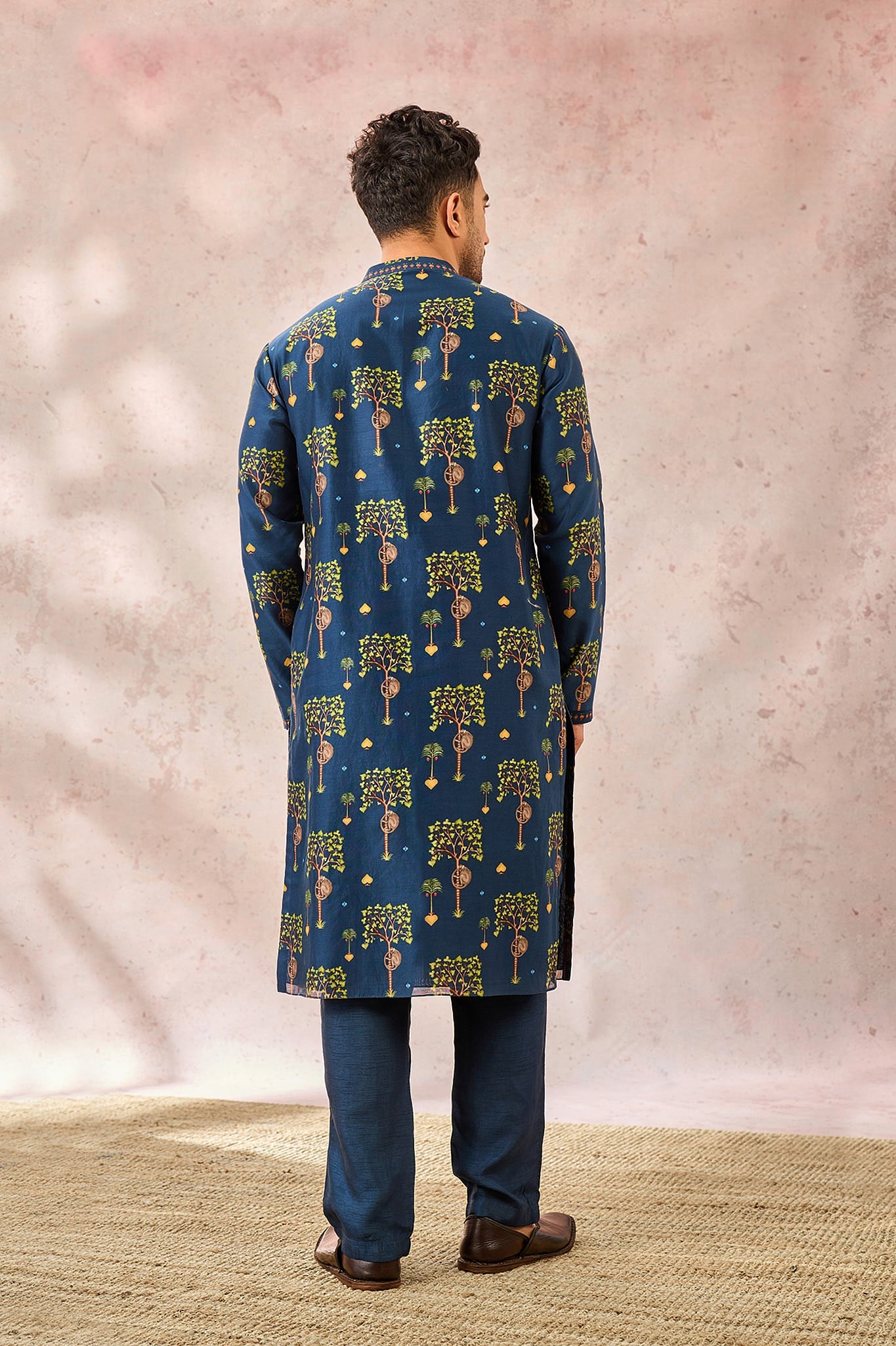 Indigo Wildscape Kurta