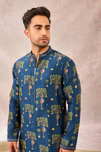 Indigo Wildscape Kurta