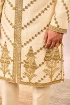 The Malai Burfi Sherwani Set
