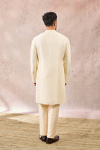Ivory Bagh E Bahar Sherwani Set