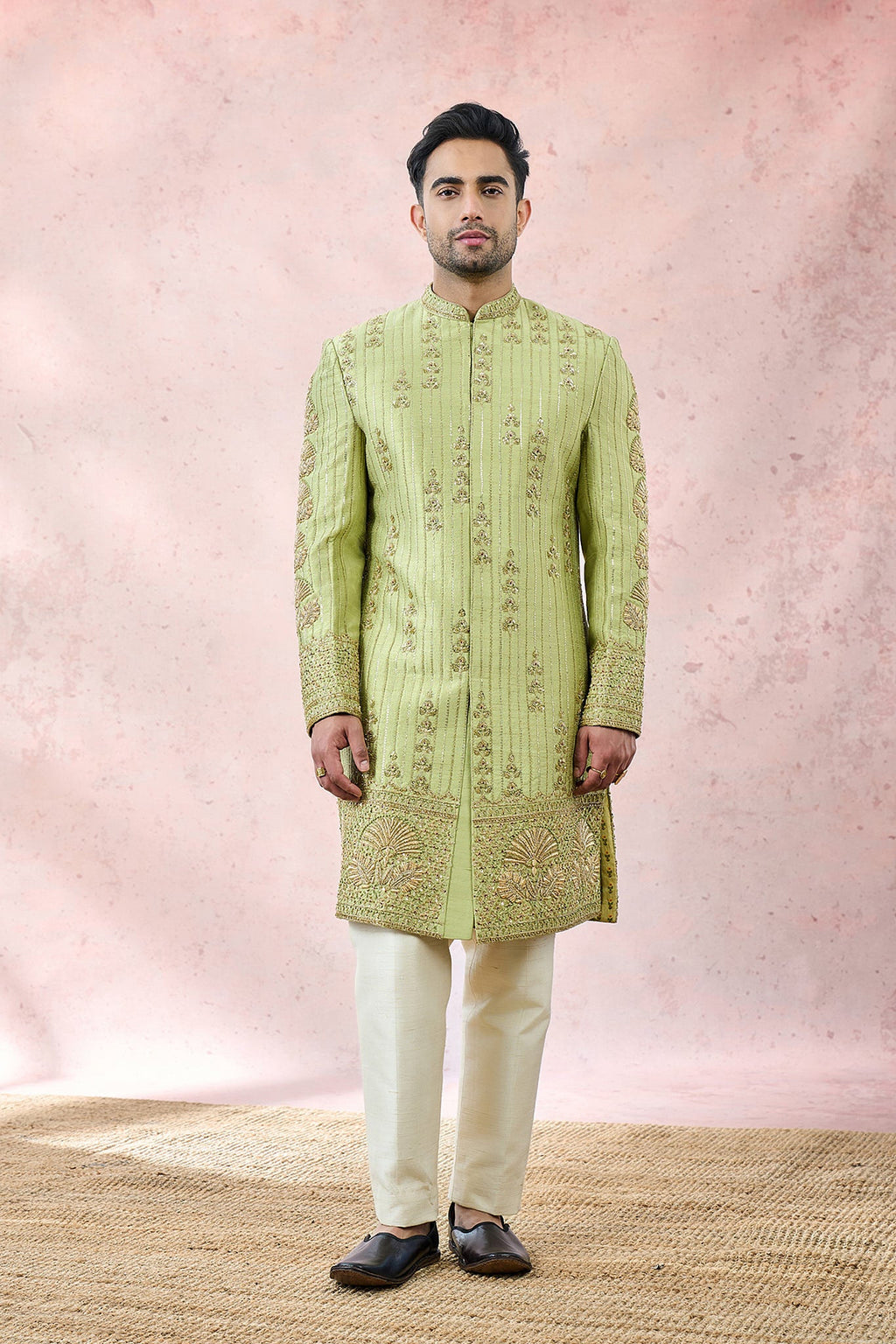 The Pista Barfi Sherwani Set