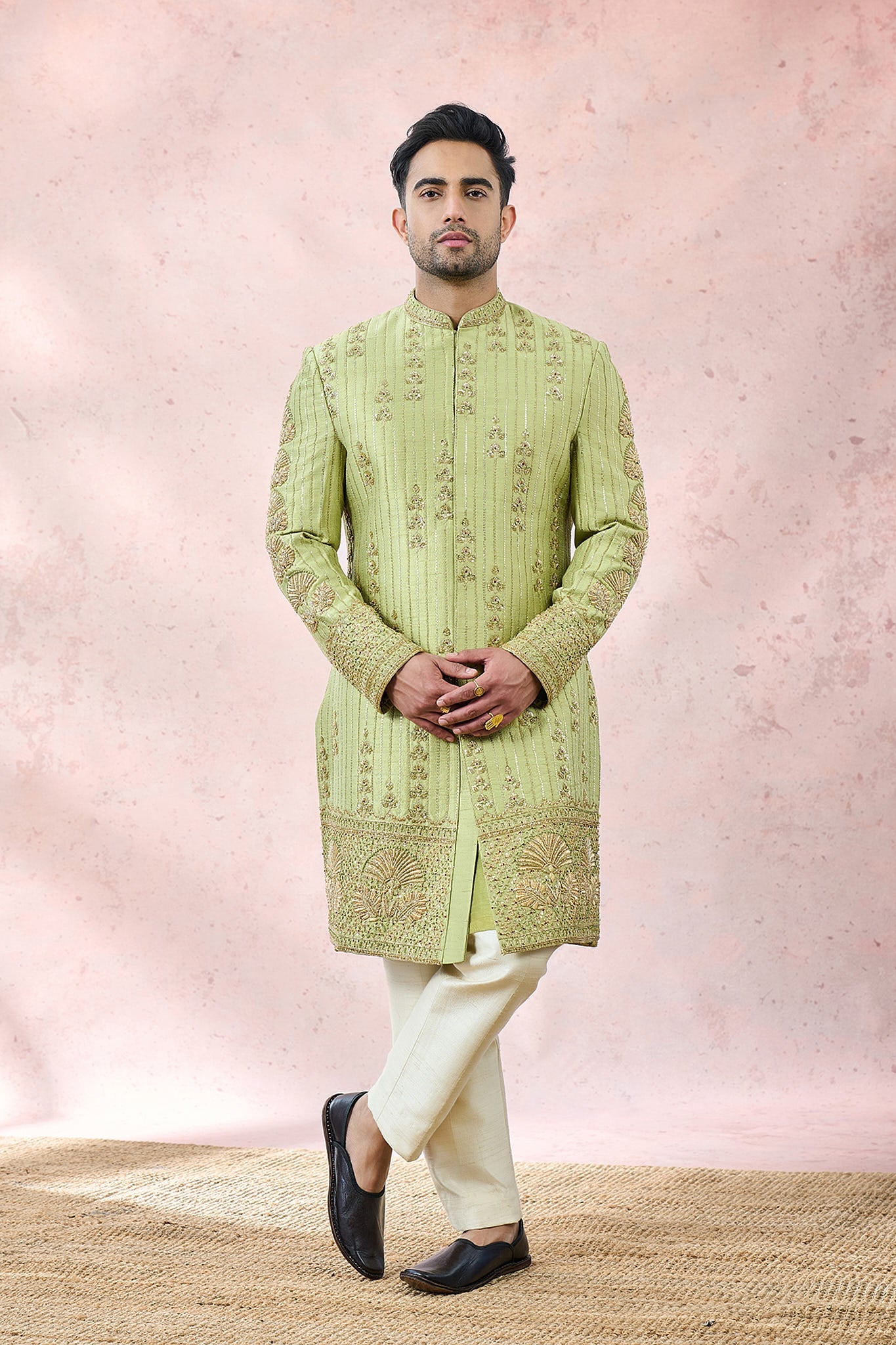 The Pista Barfi Sherwani Set