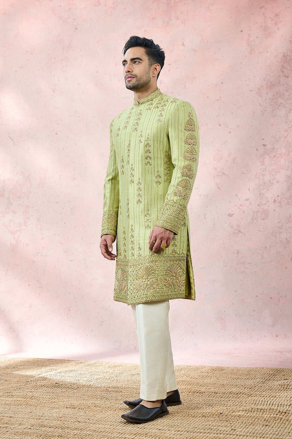 The Pista Barfi Sherwani Set