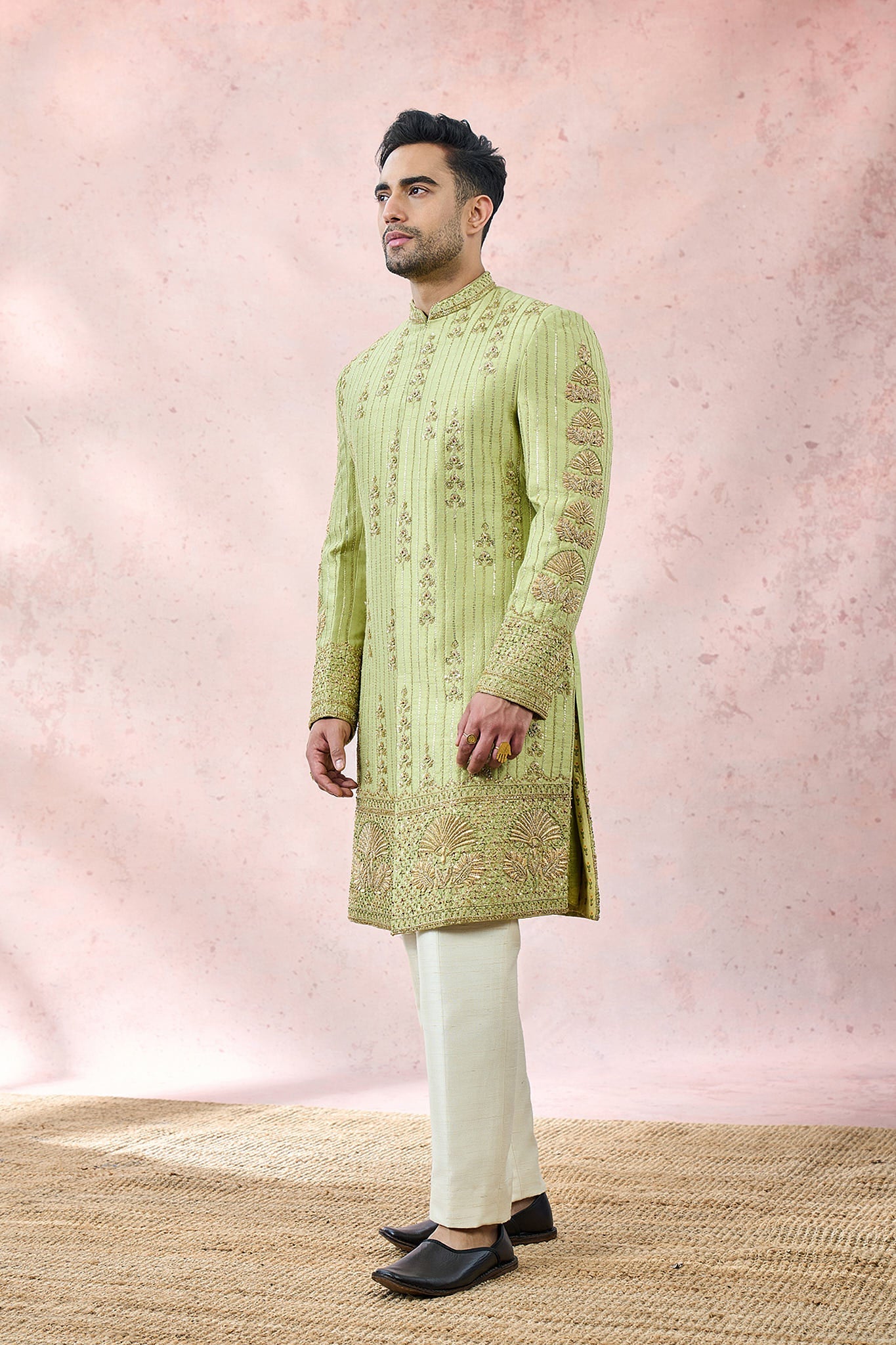 The Pista Barfi Sherwani Set