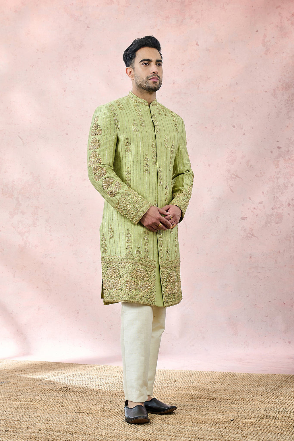The Pista Barfi Sherwani Set