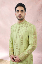 The Pista Barfi Sherwani Set