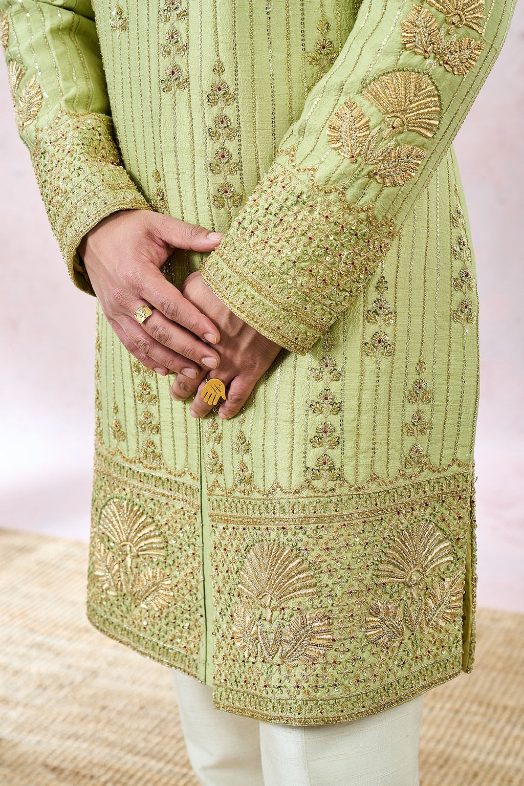 The Pista Barfi Sherwani Set