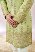 The Pista Barfi Sherwani Set