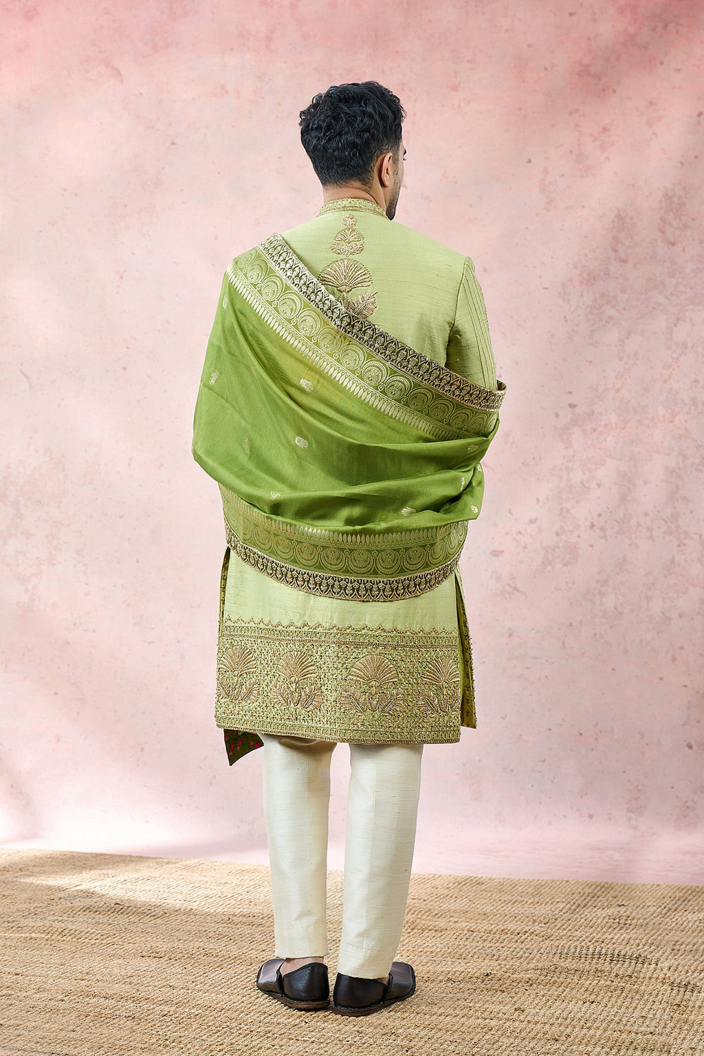 The Pista Barfi Sherwani Set
